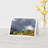 Sturm Cloud über Canyon Karte (Gelbe Blume)