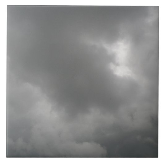 Sturm Clouds Tile Fliese (Vorderseite)