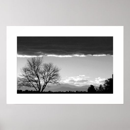 Sturm, der einrollt poster (Vorne)