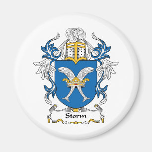 Sturm-Familienwappen Magnet