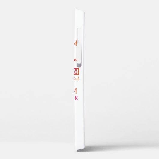 Sturm flüstert zurück, ich bin Brustkrebskämpfer Case-Mate iPhone Hülle (Rückseite / Links)