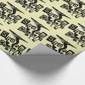 Sturm-Geleitboot Geschenkpapier (Ecke)