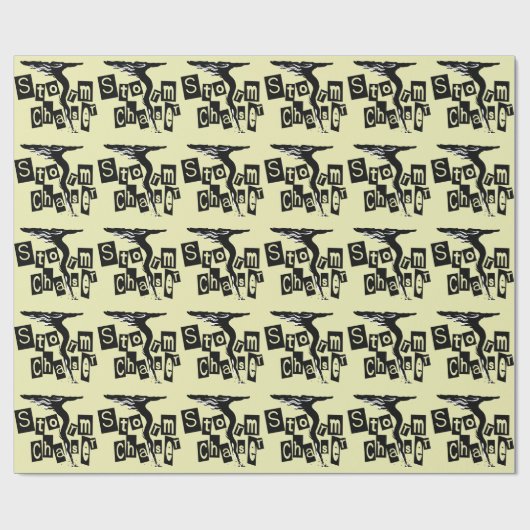 Sturm-Geleitboot Geschenkpapier (Flach)