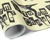 Sturm-Geleitboot Geschenkpapier (Rolleneckpunkt)