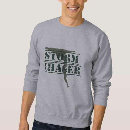 Sturm-Geleitboot-GummiBriefmarke und Trichter Sweatshirt (Vorderseite)