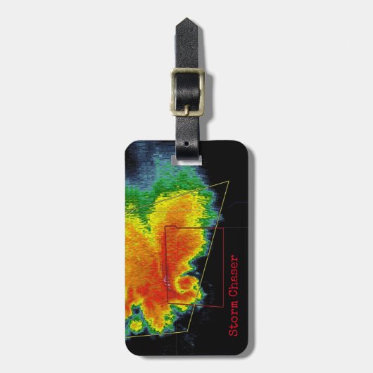 Sturm-Geleitboot-Haken-Echo-Radar-Bild Gepäckanhänger (Vorderseite vertikal)