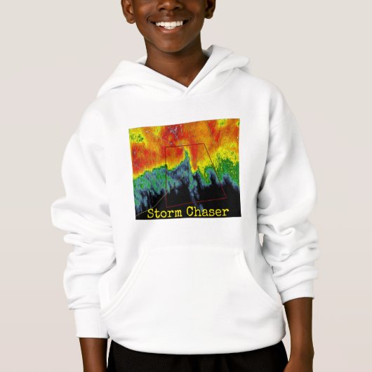 Sturm-Geleitboot-Radar-Bild Hoodie (Vorderseite)