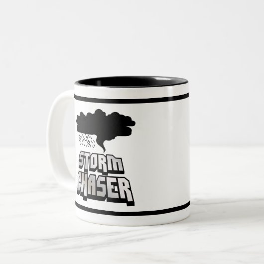 Sturm-Geleitboot-Tasse Zweifarbige Tasse (Vorderseite Links)