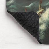 Sturm geworfene Fregatte durch Thomas-Kammern Mousepad (Ecke)