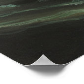 Sturm geworfene Fregatte durch Thomas-Kammern Poster (Ecke)