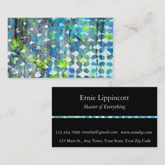 Stürm Graffiti Visitenkarte (Vorne/Hinten)