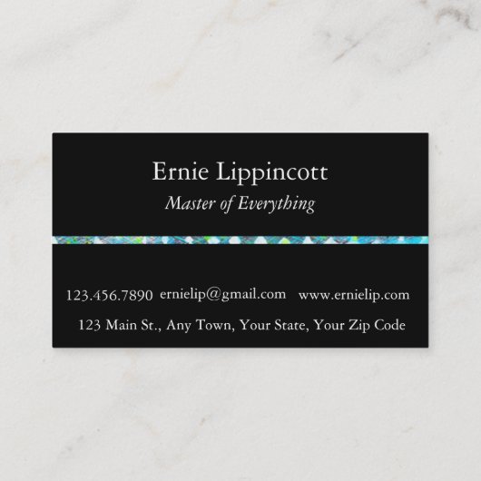 Stürm Graffiti Visitenkarte (Rückseite)