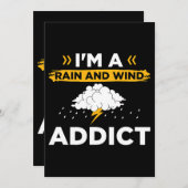 Sturm Hunter Design für Tornado Hunter Storm Spott Einladung (Vorne/Hinten)