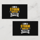 Sturm Hunter Design für Tornado Hunter Storm Spott Visitenkarte (Vorne/Hinten)