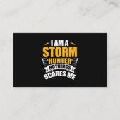 Sturm Hunter Design für Tornado Hunter Storm Spott Visitenkarte (Vorderseite)