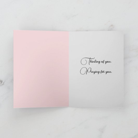 Sturm im Fenster Denken Sie an Sie Karte (Innenseite)