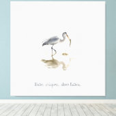 Sturm im Wasser Leinwanddruck (Insitu (Holzboden))