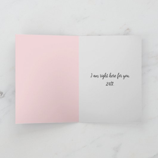 Sturm im Window-Beileid Karte (Innenseite)