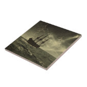 Sturm in Meer Fliese (Seite)