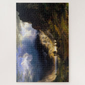Sturm in Rocky Mountains, Rosalie, Bierstadt Puzzle (Vertikal)