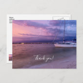 Sturm kommt nach Navarra Florida Danke Postcard Postkarte (Vorne/Hinten)