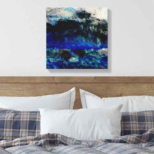 Sturm Leinwanddruck (Insitu (Schlafzimmer))