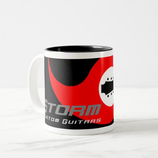 STURM Logo-Tasse Zweifarbige Tasse (Vorderseite Links)
