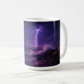 Sturm Moon steigt Kaffeetasse (VorderseiteRechts)