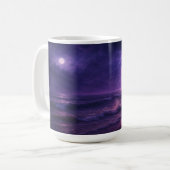 Sturm Moon steigt Kaffeetasse (Vorderseite Links)
