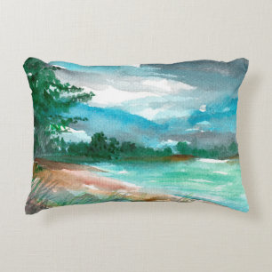 Sturm nähert dekokissen