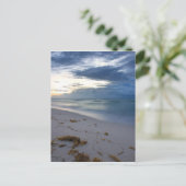 Sturm nähert Miami Beach Postkarte (Stehend Vorderseite)
