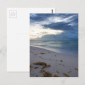 Sturm nähert Miami Beach Postkarte (Vorne/Hinten)