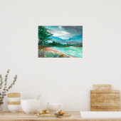 Sturm nähert poster (Küche)