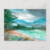 Sturm nähert postkarte (Vorderseite)