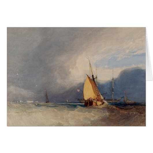 Sturm nähert sich 1830 (Vorderseite (Horizontal))