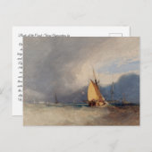 Sturm nähert sich 1830 postkarte (Vorne/Hinten)