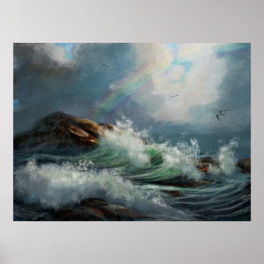 Sturm passieren poster (Vorne)