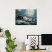 Sturm passieren poster (Heimbüro)