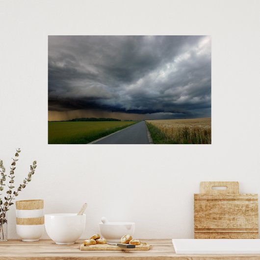 Sturm Poster (Küche)