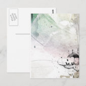 Sturm Postkarte (Vorne/Hinten)