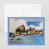 Sturm-Postkarte Postkarte (Vorne/Hinten)