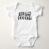 Sturm-Scheißer Baby Strampler (Vorderseite)