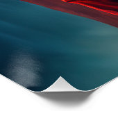 Sturm Sentinel. Furchtloser Wolf schnarcht am Stur Poster (Ecke)