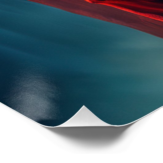 Sturm Sentinel. Furchtloser Wolf schnarcht am Stur Poster (Ecke)