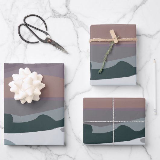 Sturm Sky Cloud Sea Waves Seascape Geschenkpapier Set (Vorderseite)