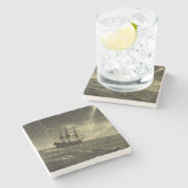 Sturm Steinuntersetzer (Seitenansicht)