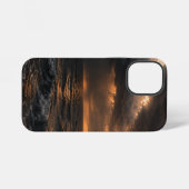 Sturm - Tiefe Gewässer iPhone Hülle (Rückseite (Horizontal))