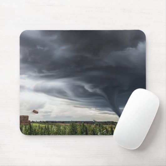 Sturm Tornado oder Zweite Heu bei schlechtem Wette Mousepad (Mit Mouse)