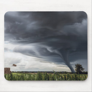Sturm Tornado oder Zweite Heu bei schlechtem Wette Mousepad