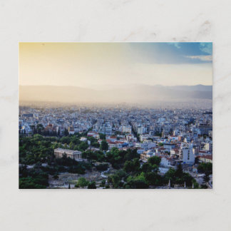 Sturm über Athen, Griechenland Postkarte